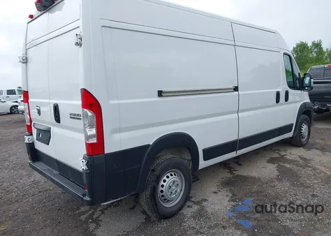 2024 Ram Promaster 2500 Tradesman High Roof 159 Wb W/Pass Seat из США, поврежденный, VIN 3C6LRVDG4RE136764